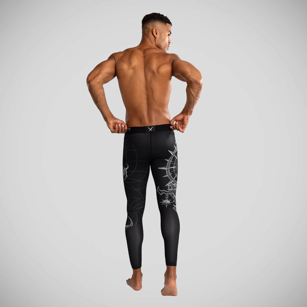 Venum Gladiator 5.0 Spats schwarz/silber