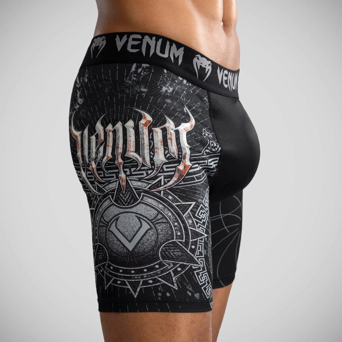 Venum Gladiator 5.0 Vale Tudo Shorts Schwarz/Silber
