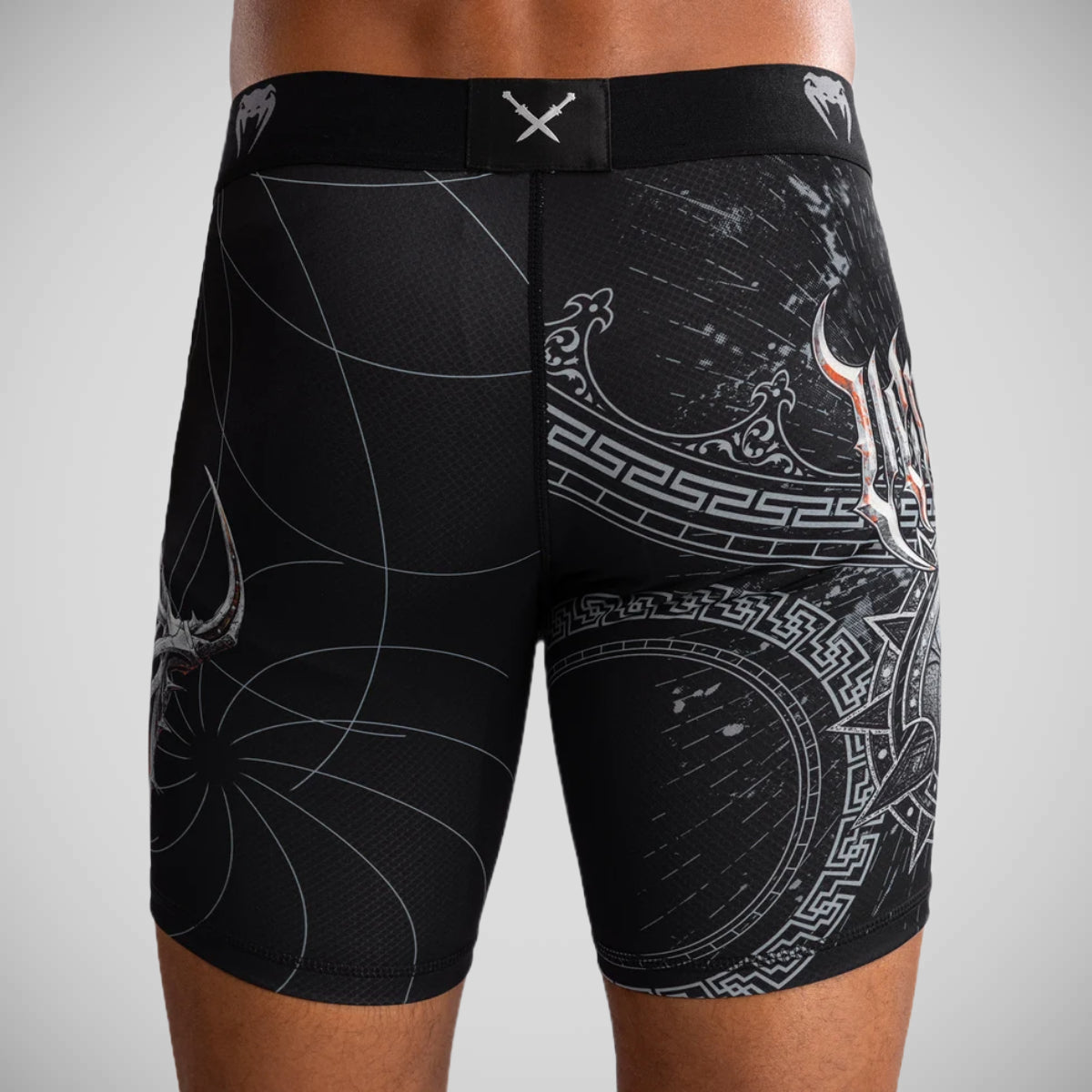 Venum Gladiator 5.0 Vale Tudo Shorts Schwarz/Silber