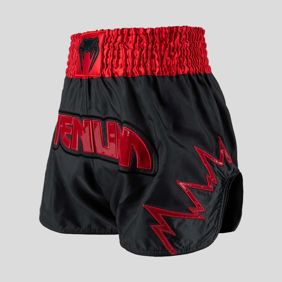 Venum Inferno Muay Thai Shorts Charcoal/Grey/Red