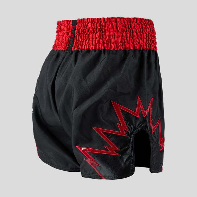 Venum Inferno Muay Thai Shorts Charcoal/Grey/Red