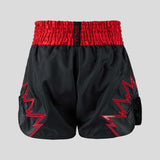 Venum Inferno Muay Thai Shorts Charcoal/Grey/Red