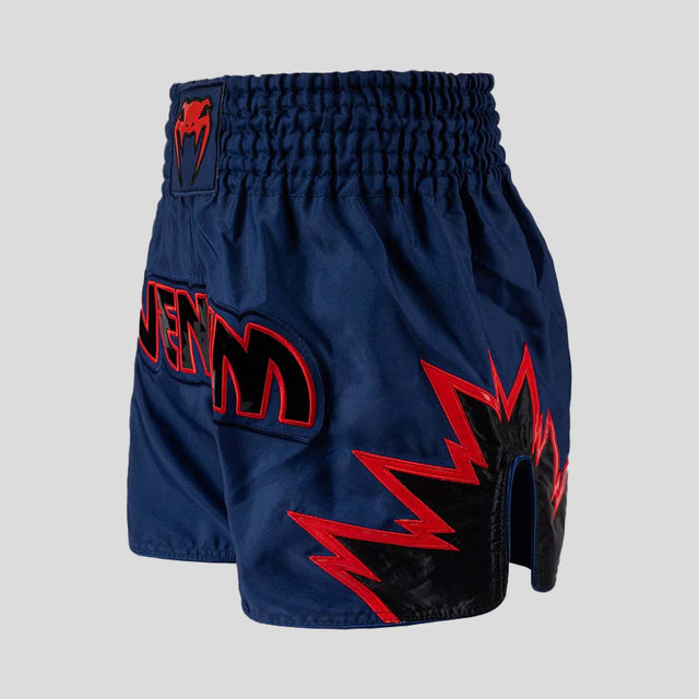 Venum Inferno Muay Thai Shorts Navy/Red/Black