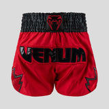 Venum Adferno muay thai shorts красный/уголь/черный
