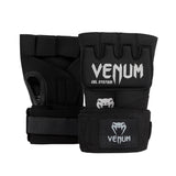Venum Kontact gel envoltura a mano rápida negro/plateado