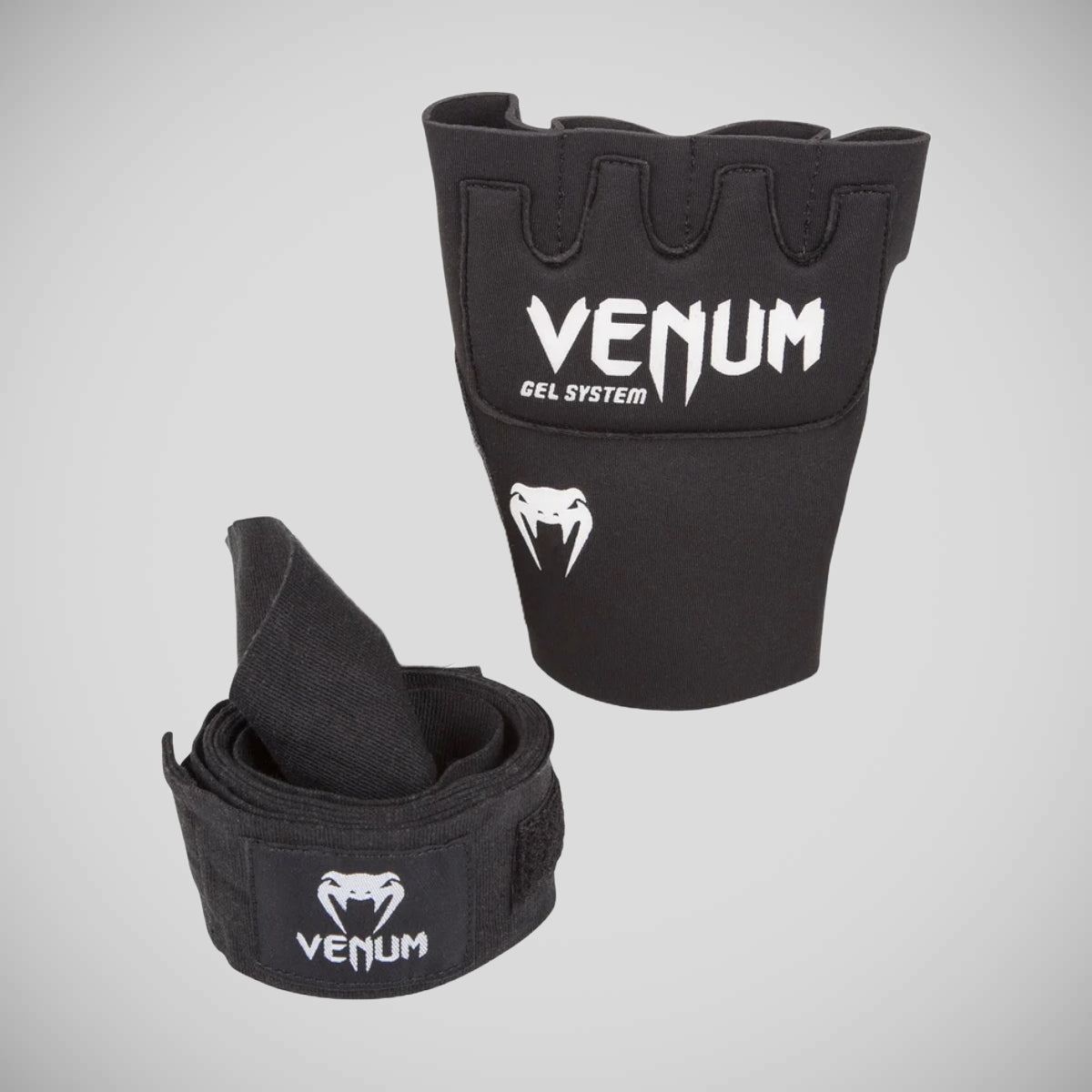 Venum Kontact Gel Quick Hand Wraps Black