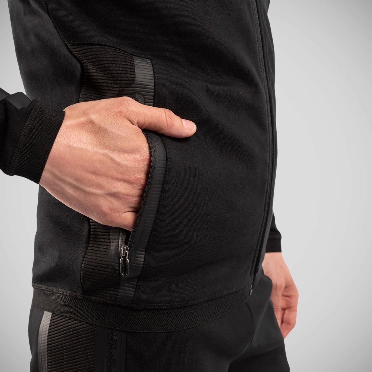 Venum Laser Evo 2.0 Zippato con cappuccio nero/nero