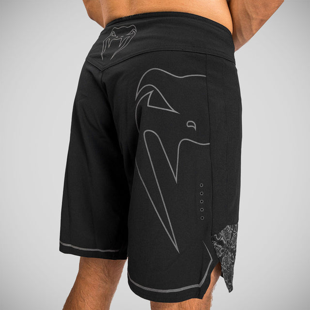 Venum Light 4.0 Reflective Fight Shorts Black/Black