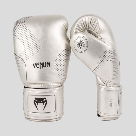 Venum Nexus boksehanskes sølv/svart