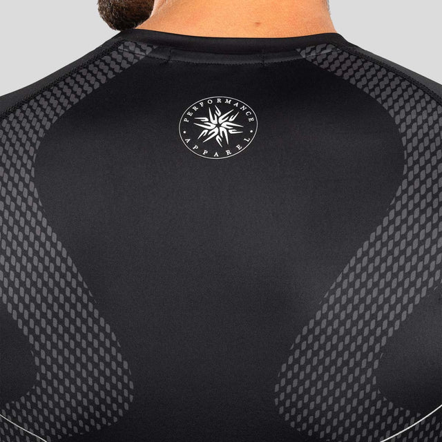 Venum Nexus Long Sleeve Rash Guard Black/Silver
