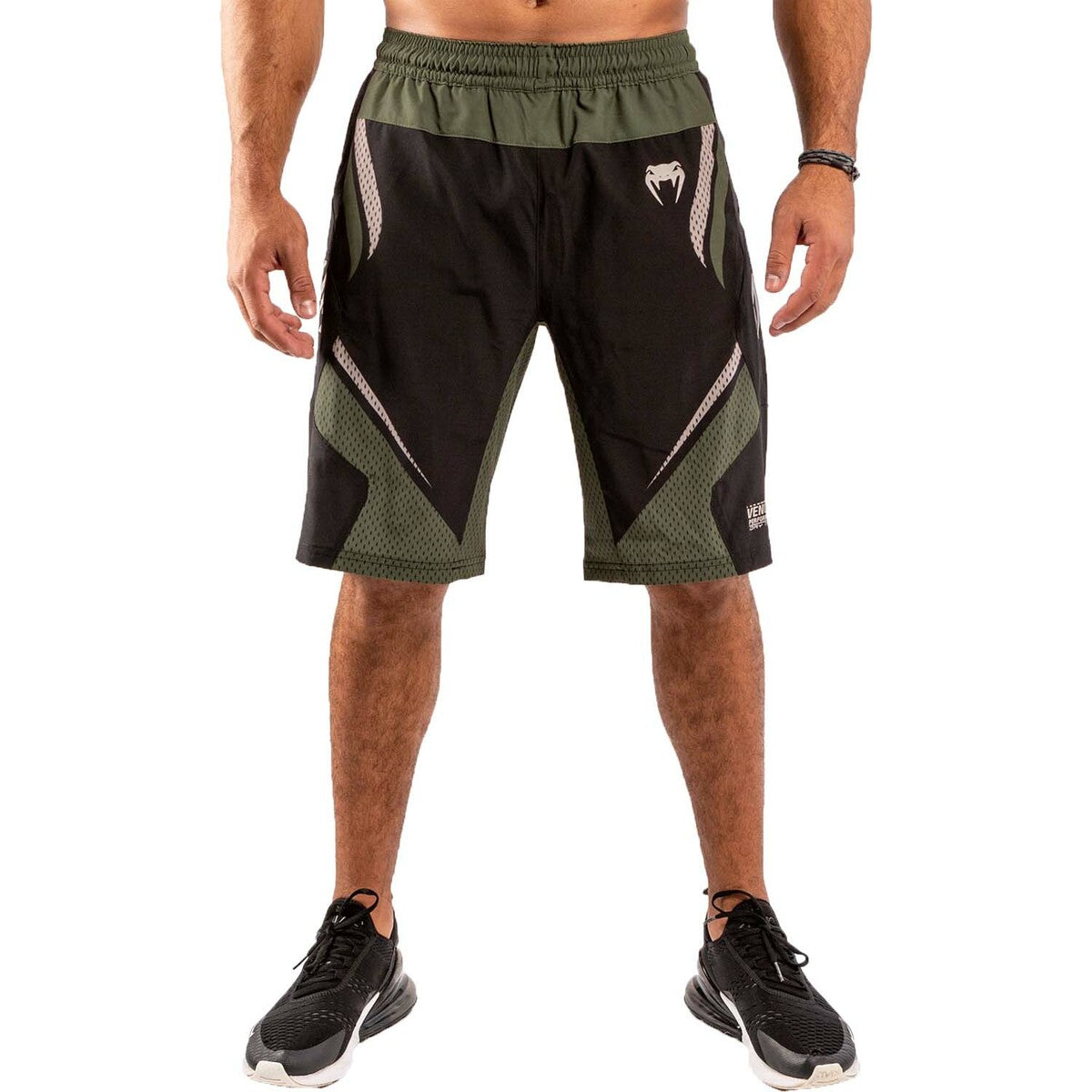 Venum One FC Impact Training Shorts Black/Khaki