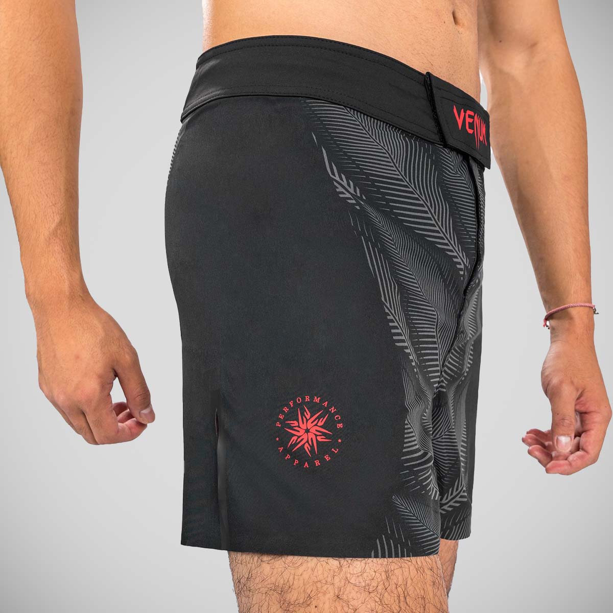 Venum Phantom Fight Shorts Black/Red