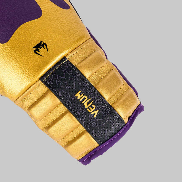 Venum Reverso Boxing Gloves Dark Purple/Gold