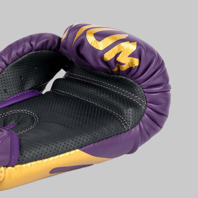 Venum Reverso Boxing Gloves Dark Purple/Gold