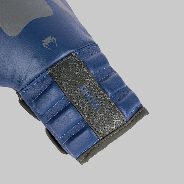 Venum Reverso Boxing Gloves Storm Grey/Royal Blue