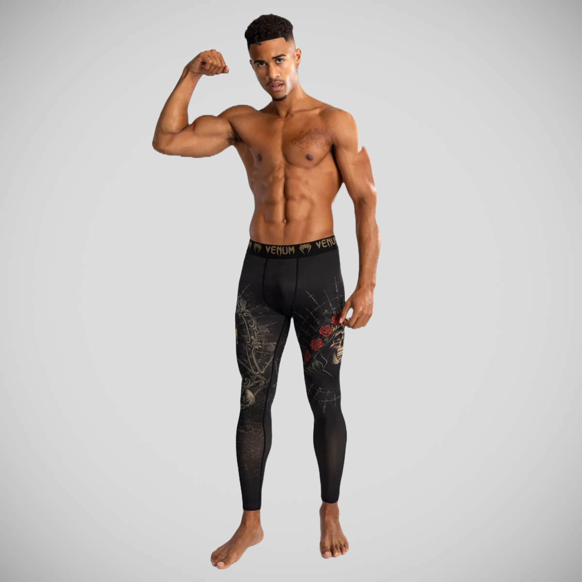 Venum Santa Muerte 5.0 Spats Schwarz/Gold