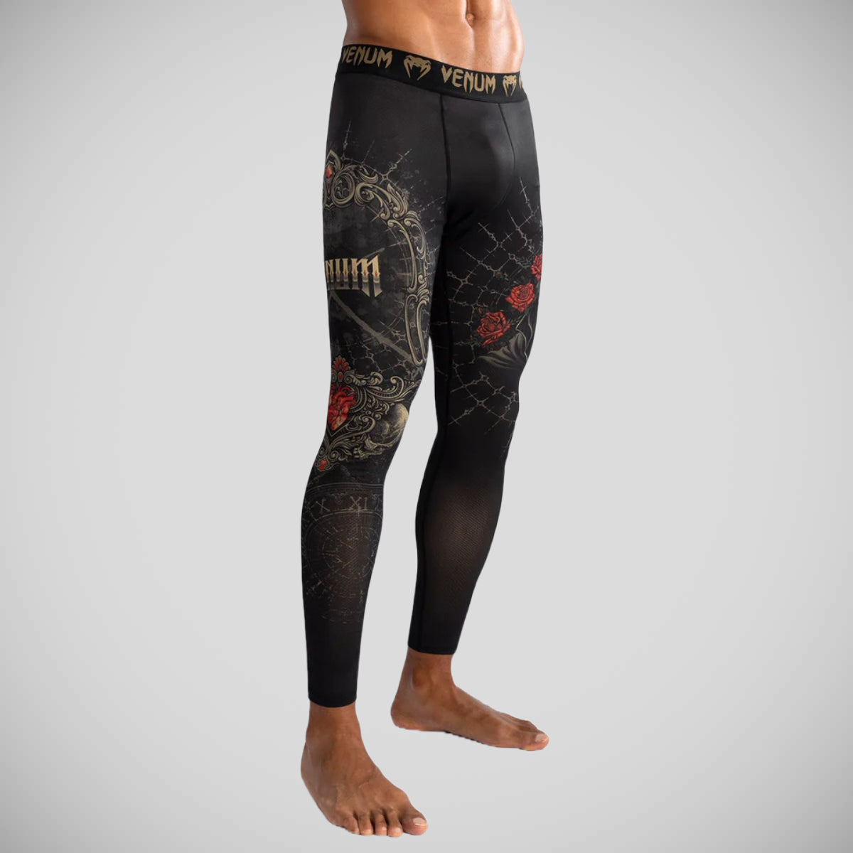 Venum Santa Muerte 5.0 Spats Schwarz/Gold