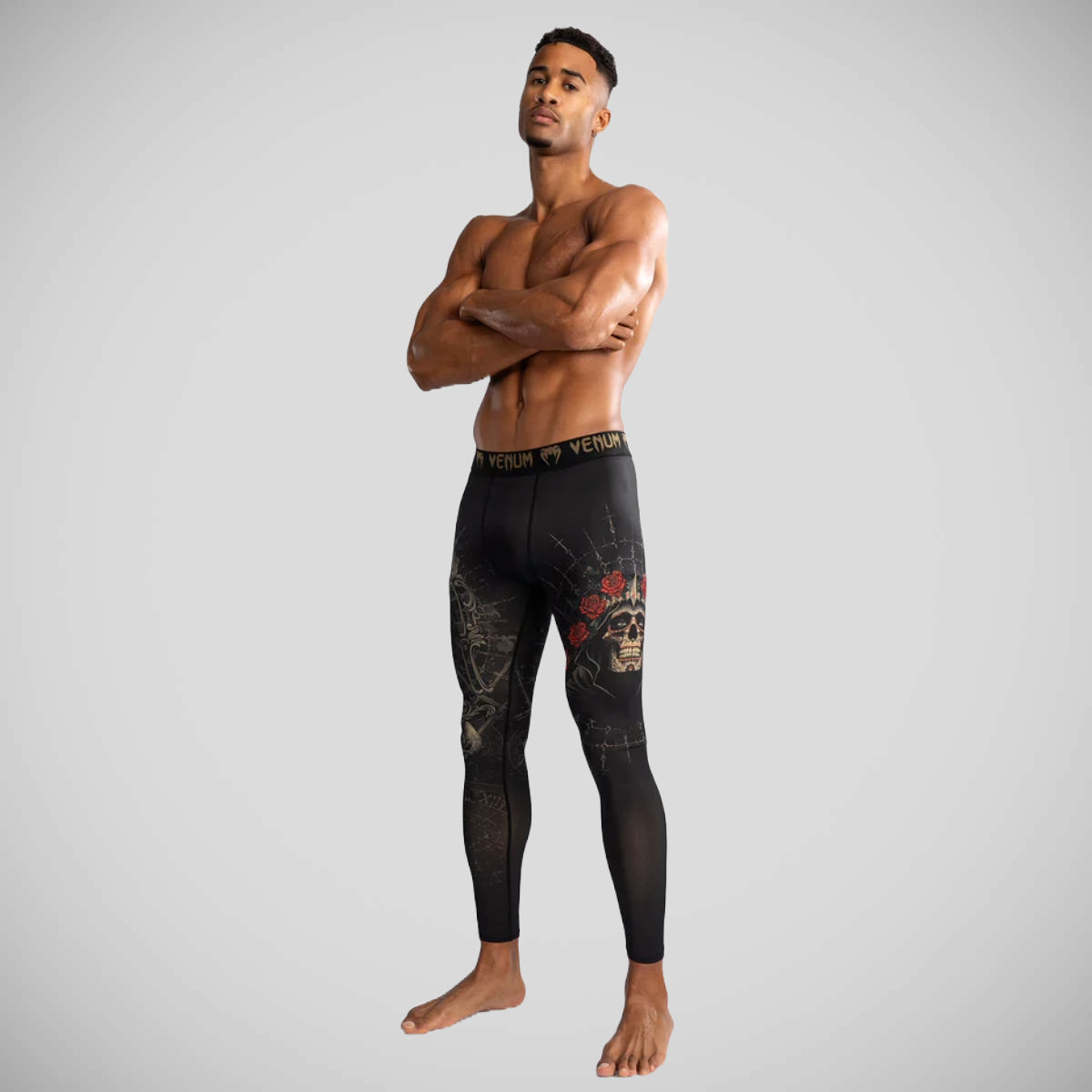 Venum Santa Muerte 5.0 Spats Schwarz/Gold