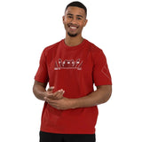 Venum Schlangendruck T-Shirt rot