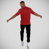 Venum Schlangendruck T-Shirt rot