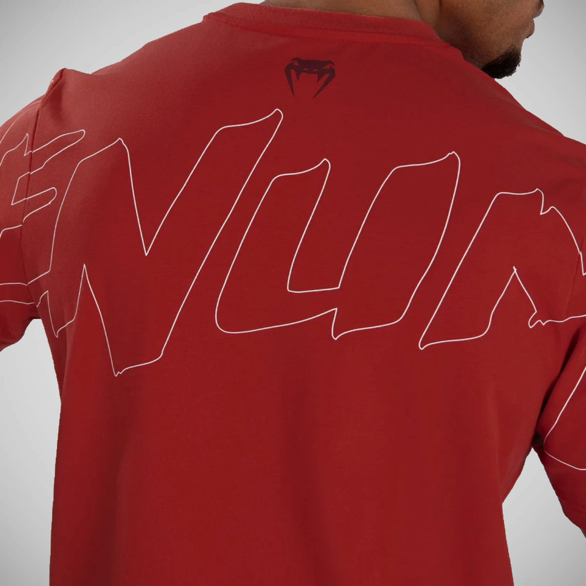 Venum Schlangendruck T-Shirt rot