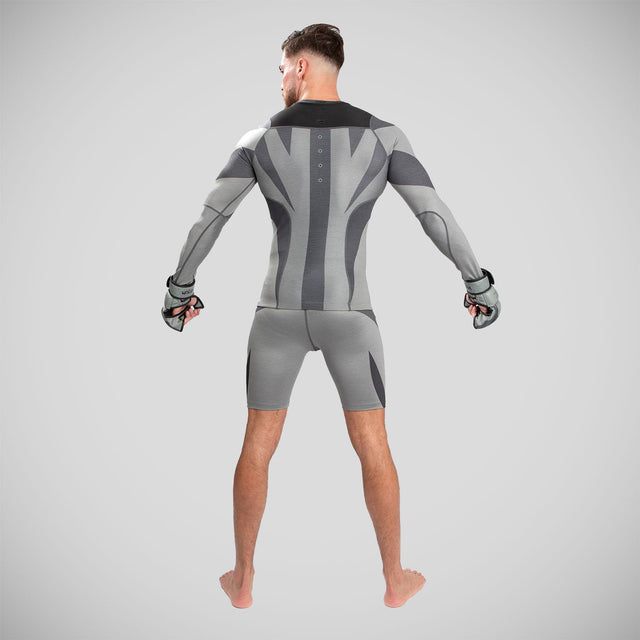 Venum Stone Long Sleeve Rash Guard Green