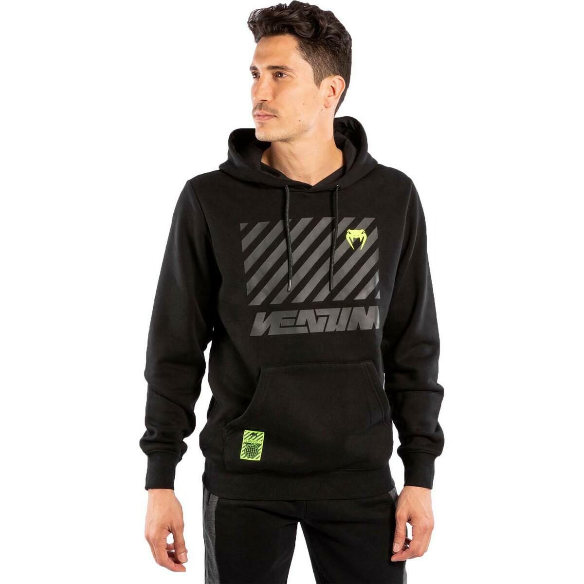 Venum Stripes Hoodie Black