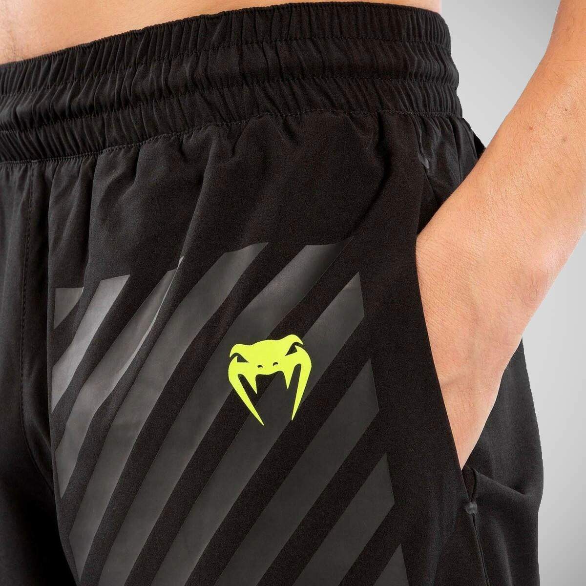 Venum Stripes Training Shorts Black   