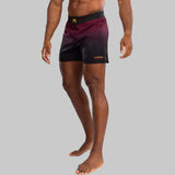 Venum Taktische XT -Kampfshorts Schwarz/Burgund/Gold