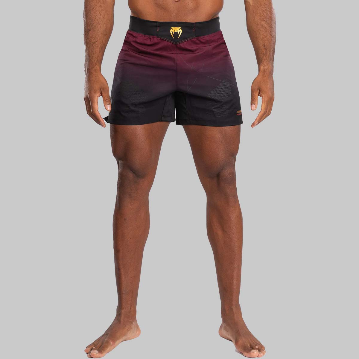 Venum Taktische XT -Kampfshorts Schwarz/Burgund/Gold