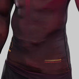 Venum Taktischer XT Langarm -Hautausschlagschutz Schwarz/Burgund/Gold