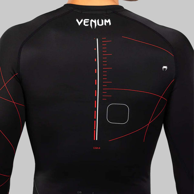 Venum Tactical XT Long Sleeve Rash Guard Black/Red