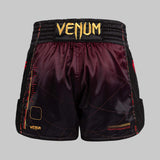 Venum Tactical XT Muay Thai Shorts Black/Burgundy/Gold