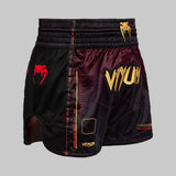 Venum Tactical XT Muay Thai Shorts Black/Burgundy/Gold
