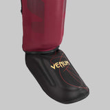 Venum Tactical XT Shin Guards Black/Burgundy/Gold