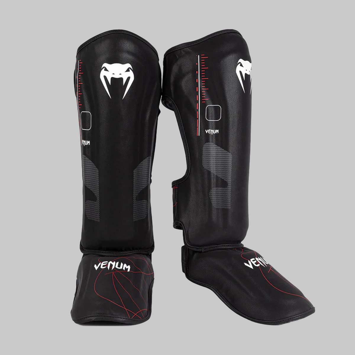 Venum 전술 XT Shin Guards Black/Red
