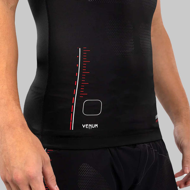 Venum Tactical XT Short Sleeve Rash Guard Black/Red