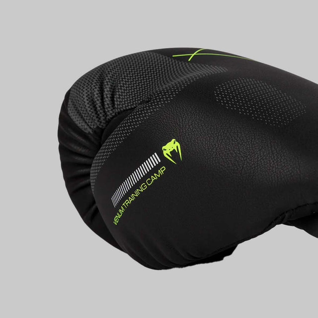 Venum Training Camp 4.0 Boxing Gloves Black/Neo Green