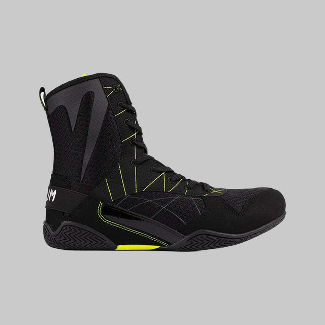 Venum Training Camp 4.0 Boxing Shoes Black/Neo Green