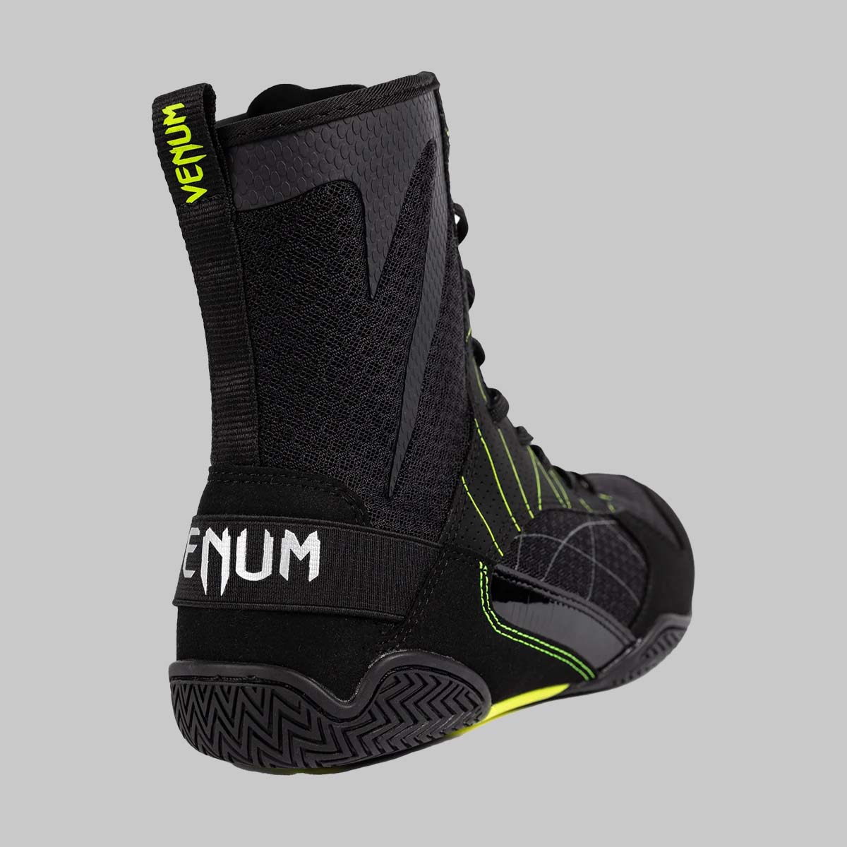 Venum Training Camp 4.0 Boxing Shoes Black/Neo Green from
