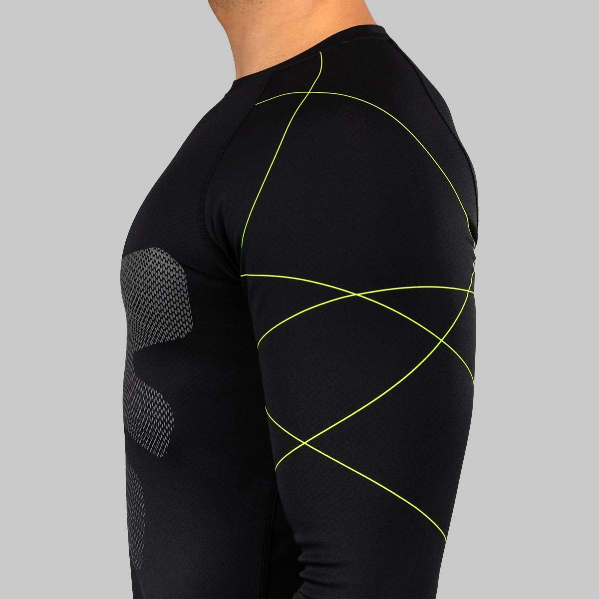 Venum Tabără de antrenament 4.0 Gardă cu mânecă lungă Black/Neo Green