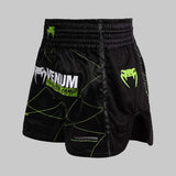Venum Trainingslager 4.0 Muay Thai Shorts schwarz/neogrün