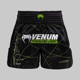 Venum Trainingslager 4.0 Muay Thai Shorts schwarz/neogrün