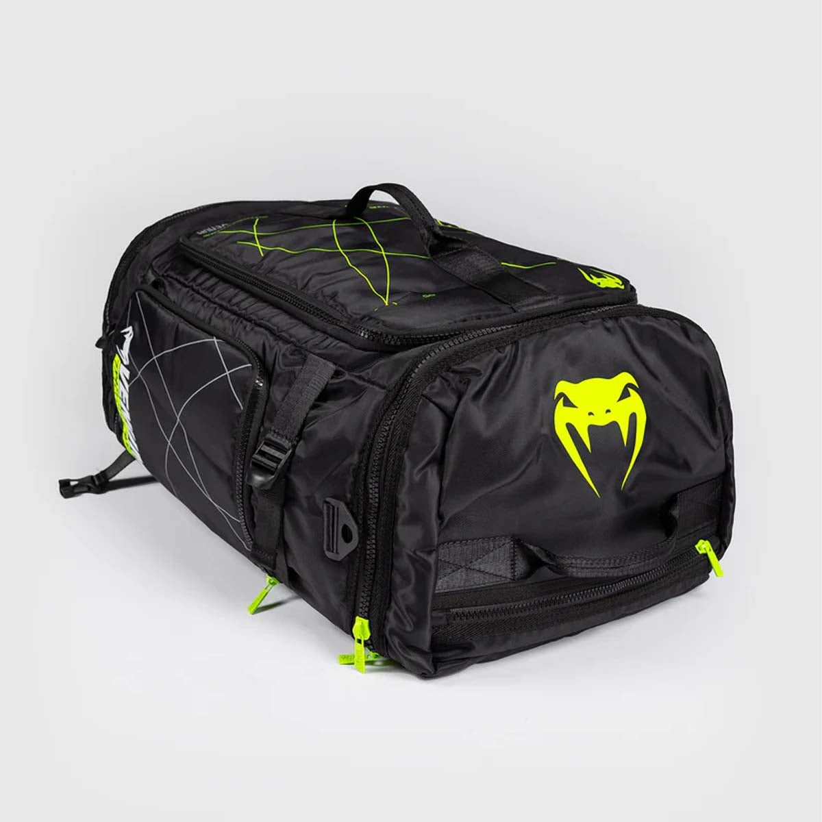 Venum Training Camp 4.0 Sports Bag Black/Neo Green from Made4Fighters