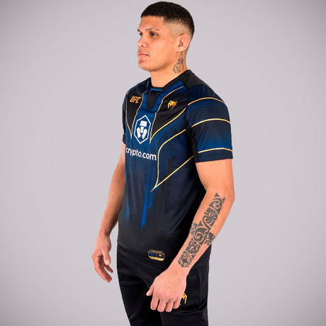 Venum UFC Authentic Fight Night 2,0 Jersey Jersey Blue/Black/Gold