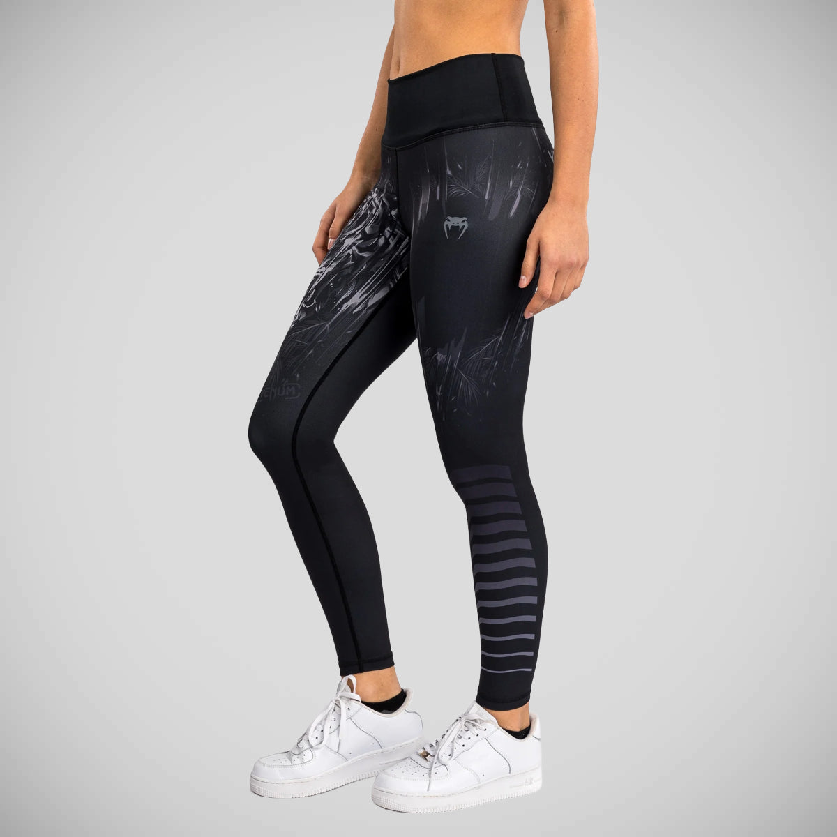 Venum Women's Tiger Leggings Black/Silver