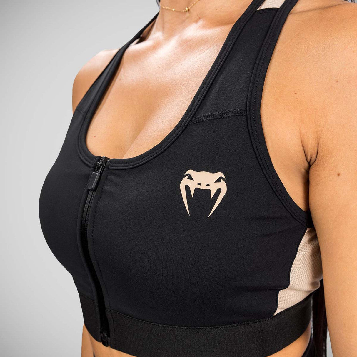 Venum Moto Sports Bra Black/Sand
