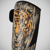 Venum Tiger Kids Shin Guards Noir / Orange