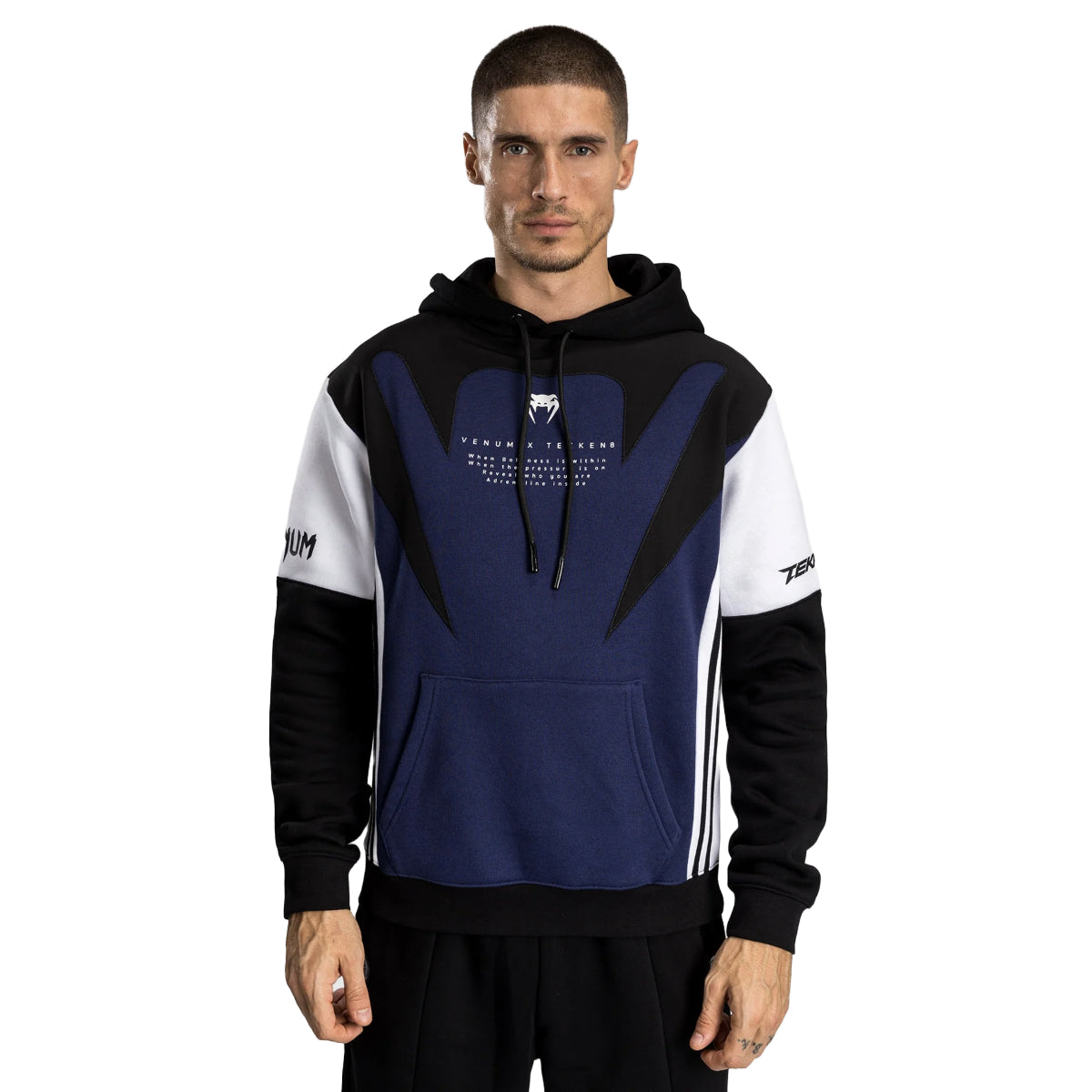 Venum X Tekken 8 Jin Kazama Bluza Black/White From Made4fighters