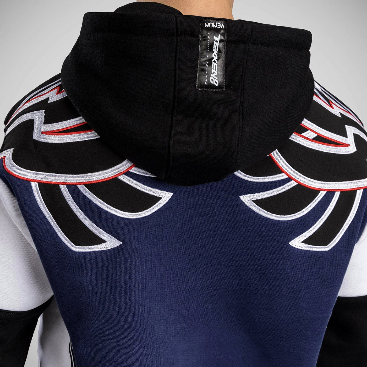 Venum X Tekken 8 Jin Kazama con cappuccio nero/bianco